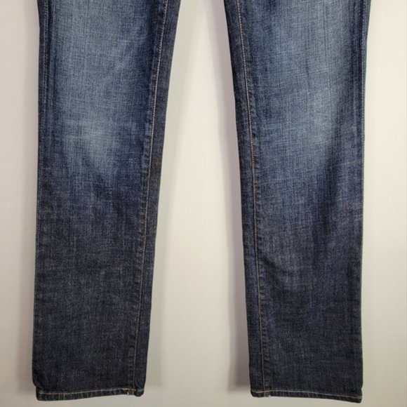 Citizens of Humanity Bridgitte Low Waist Straight Leg Jean Stretch 28 - Picture 4 of 10